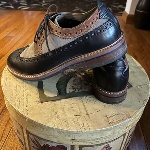 Clarks, two-tone men’s dress shoes